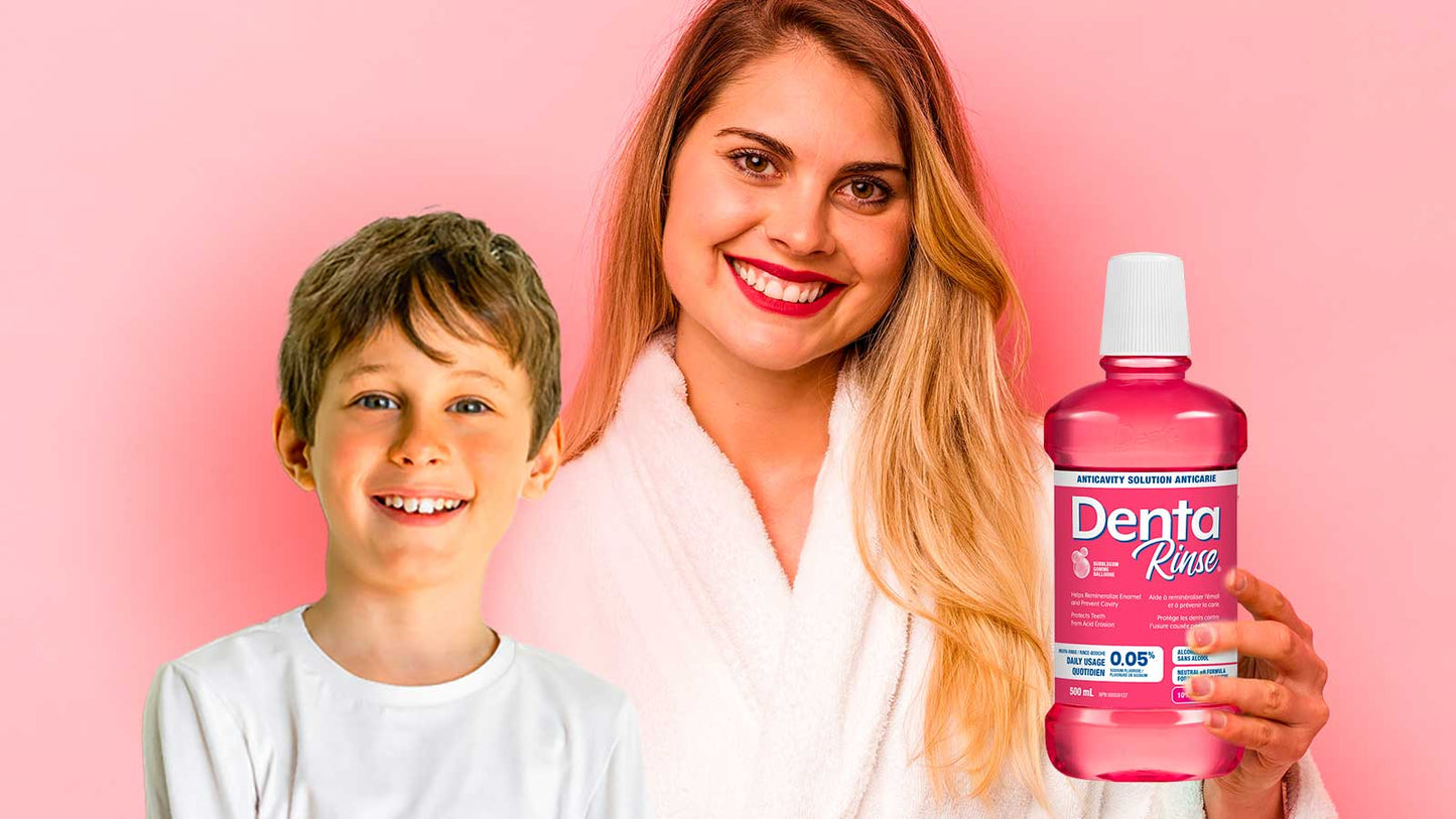 Denta banner category dry mouth bouche seche