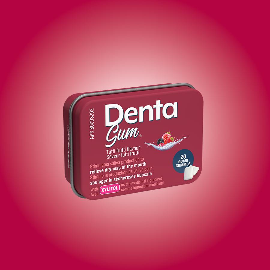 
                  
                    Denta Gum, saveur tutti frutti (20 gommes)
                  
                