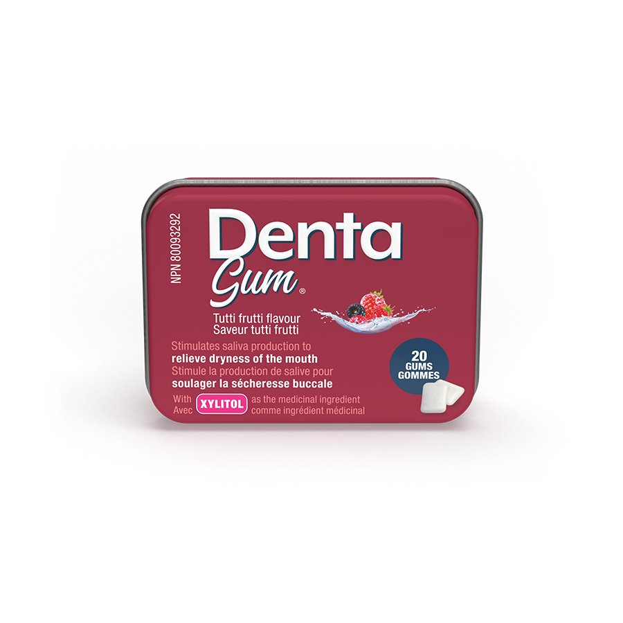 
                  
                    Denta Gum, saveur tutti frutti (20 gommes)
                  
                