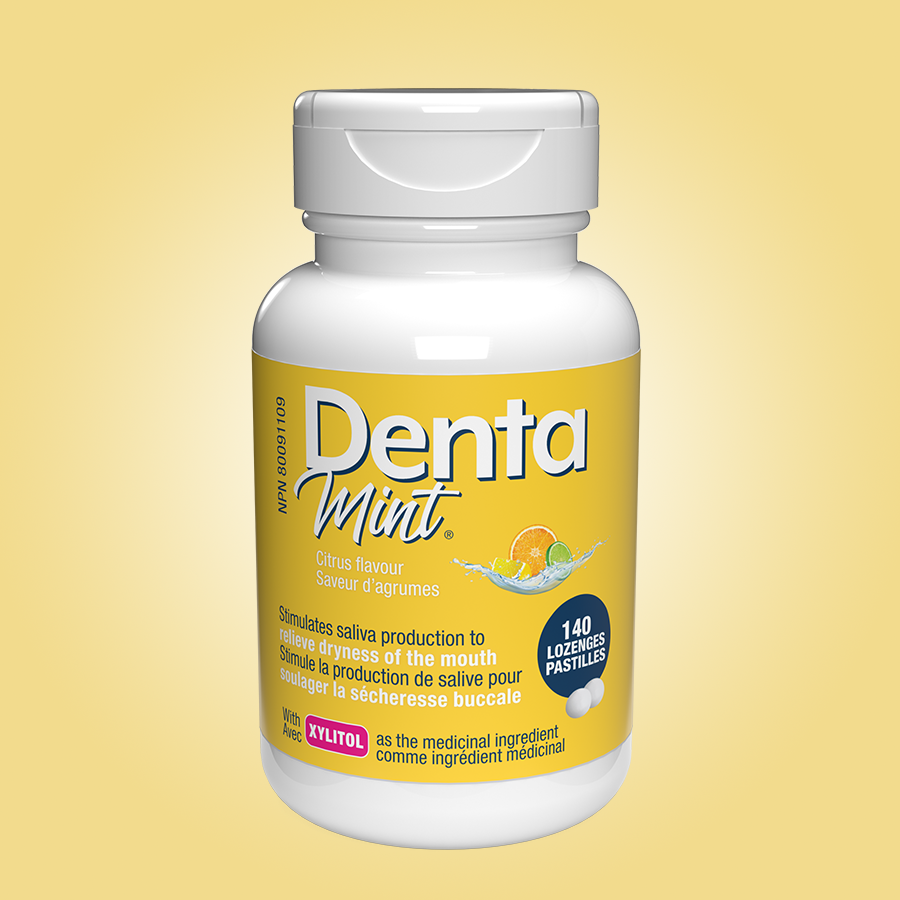 Denta Mint, saveur d'agrumes (140 pastilles)