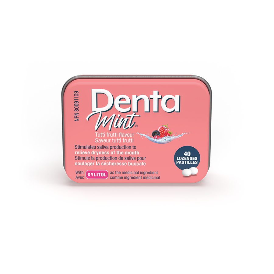 
                  
                    Denta Mint, saveur tutti frutti (40 pastilles)
                  
                