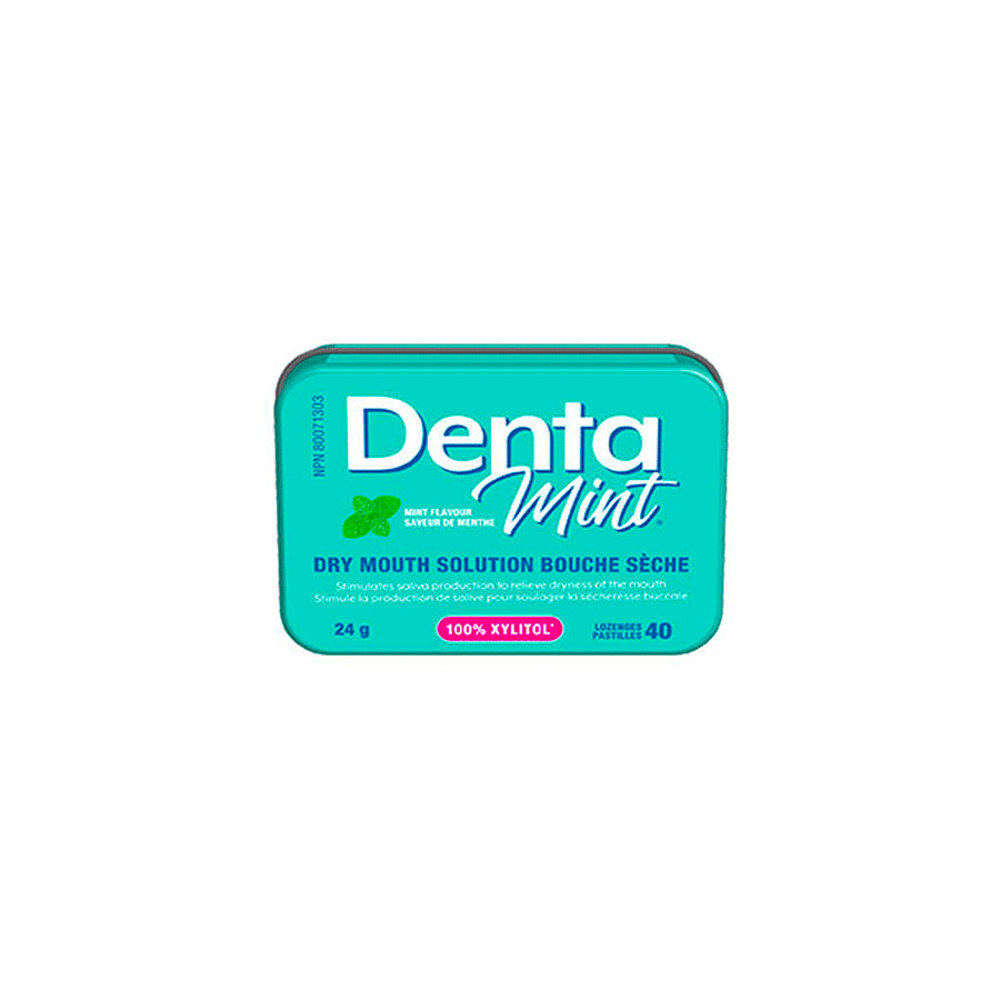 
                  
                    Denta Mint Menthe 40 Boitier Seul Pastilles Bouche Seche Tin Only Dry Mouth Lozenges
                  
                